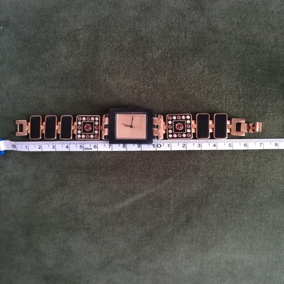 SWATCH Luxotric watch, crystal detail, art deco SMALL - Picture 2 of 5